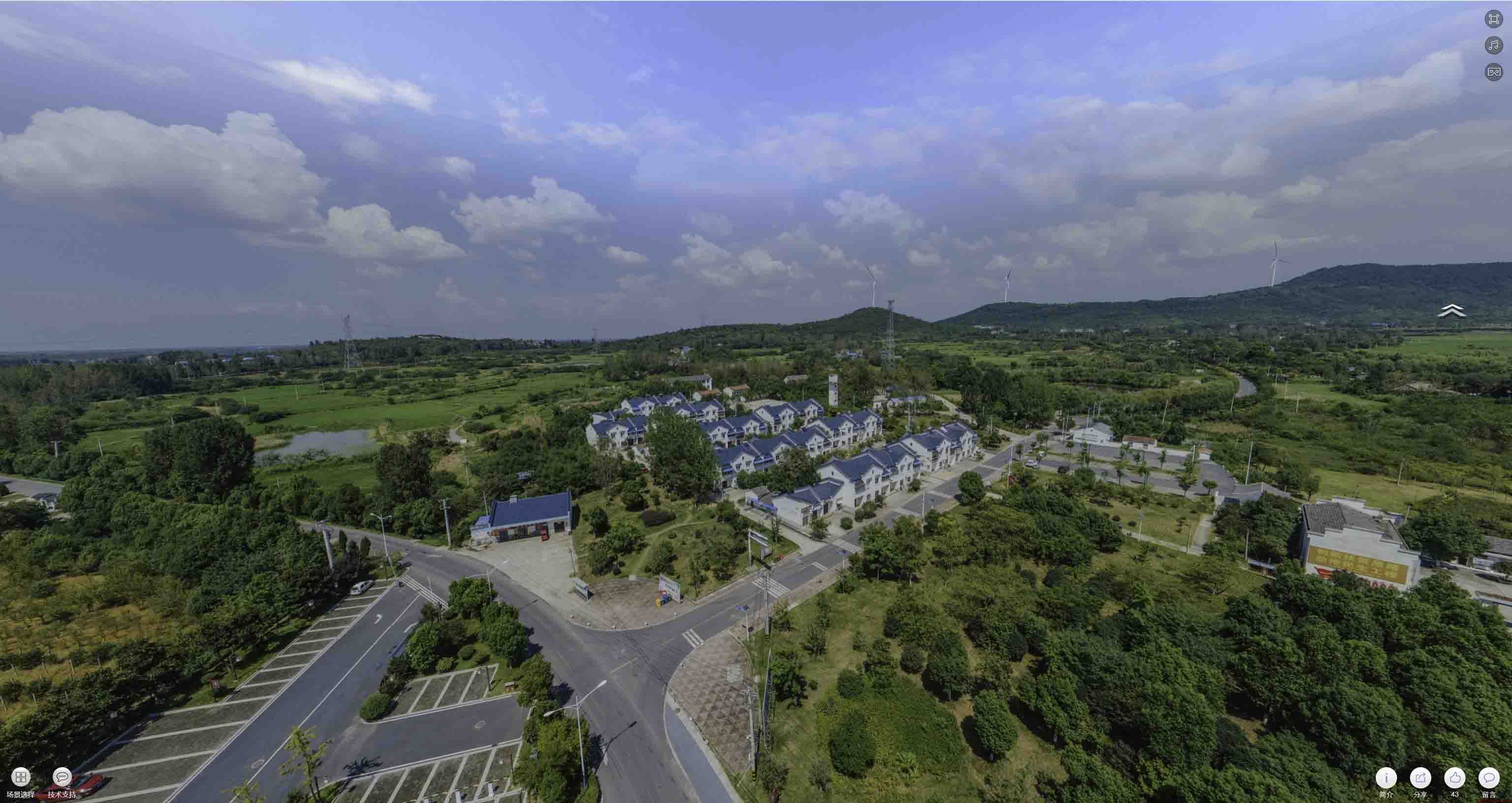 周矶管理区360全景拍摄：记录生活每一刻的完整视角——在手绘地图中的创意应用